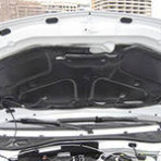 Шумоизоляция-утеплитель капота Renault Logan и Лада Ларгус Черный 658404860R