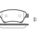 Колодки торм. передние Renault MeganeII ф2 1,6 аналог (SANGSIN) 7701209444