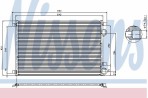 Радиатор кондиционера Меган2 аналог (NIssens) 8200115543