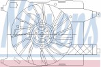 Вентилятор охлаждения двигателя с кондиционером Рено Меган2 аналог (NISSENS)