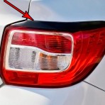 Накладки на задние фонари (реснички) Renault Logan 2014-