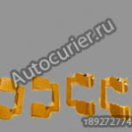 Монтажный комплект передних тормозных колодок Рно Симбол аналог (Delphi)